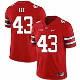Ohio State Buckeyes 43 Darron Lee Red Nike College Football Jersey Dzhi,baseball caps,new era cap wholesale,wholesale hats